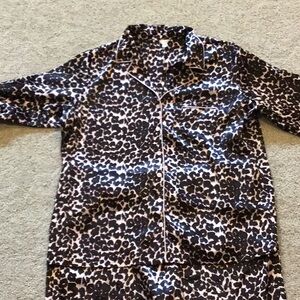 Pink Victoria’s Leopard Print Woman’s Pink Pajamas